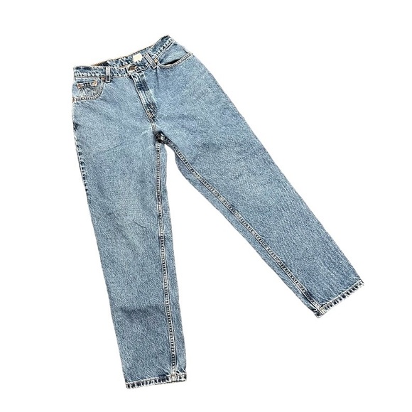 Levi’s Relaxed Fit Tapered Leg 550 Jeans Size 10 REG M Medium Blue Wash - Picture 2 of 10